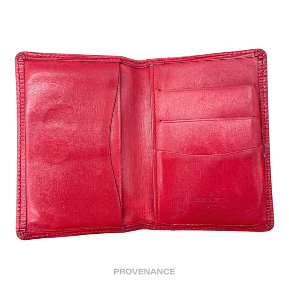 🔴 Louis Vuitton Pocket Organizer - Red Epi Leather - Picture 9 of 10